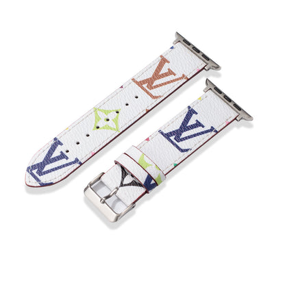 Klassisches handgemachtes Lederarmband für Apple Watch
