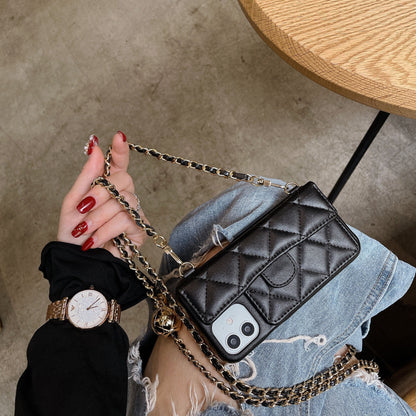 Étui tendance en cuir pour iPhone