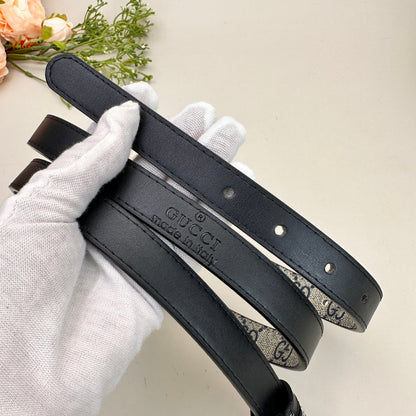 Floral Design Good Belt (Black)
