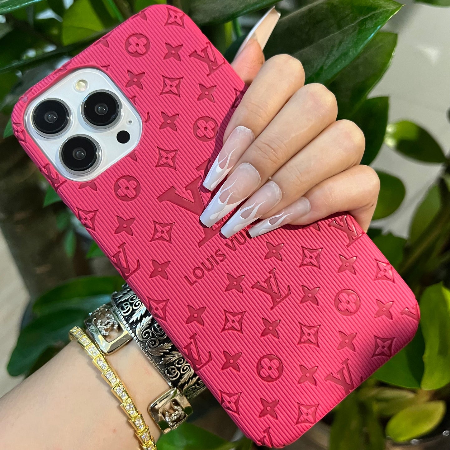 Bunte Liebe Samsung Hülle (Magenta)