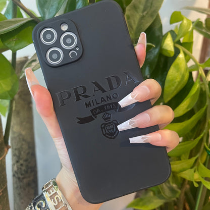 Coque de téléphone noire tendance ( P )