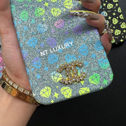 Diamond Design CC iPhone Case