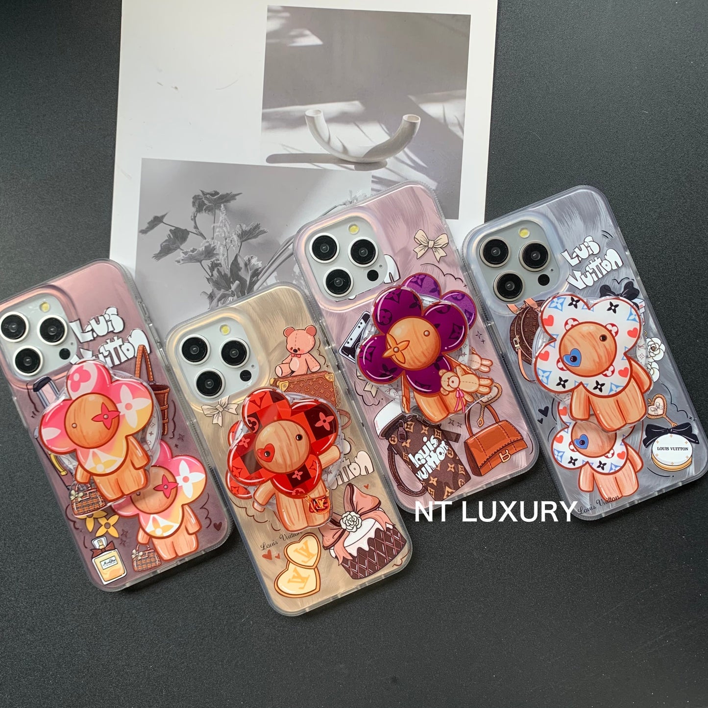 Support MagSafe au design « Fancy Furry Love »