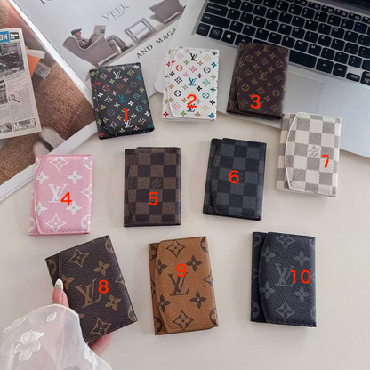 Curved Edge Tri-Fold Wallet