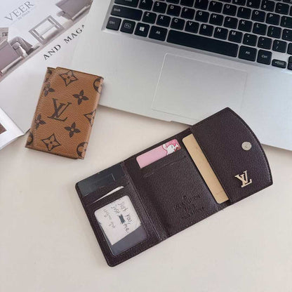 Curved Edge Tri-Fold Wallet