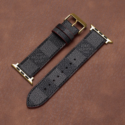 Klassisches handgefertigtes Lederarmband für Apple Watch