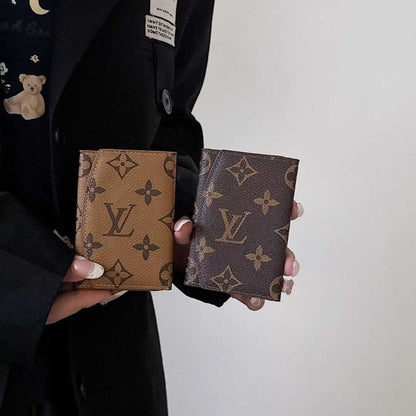 Curved Edge Tri-Fold Wallet
