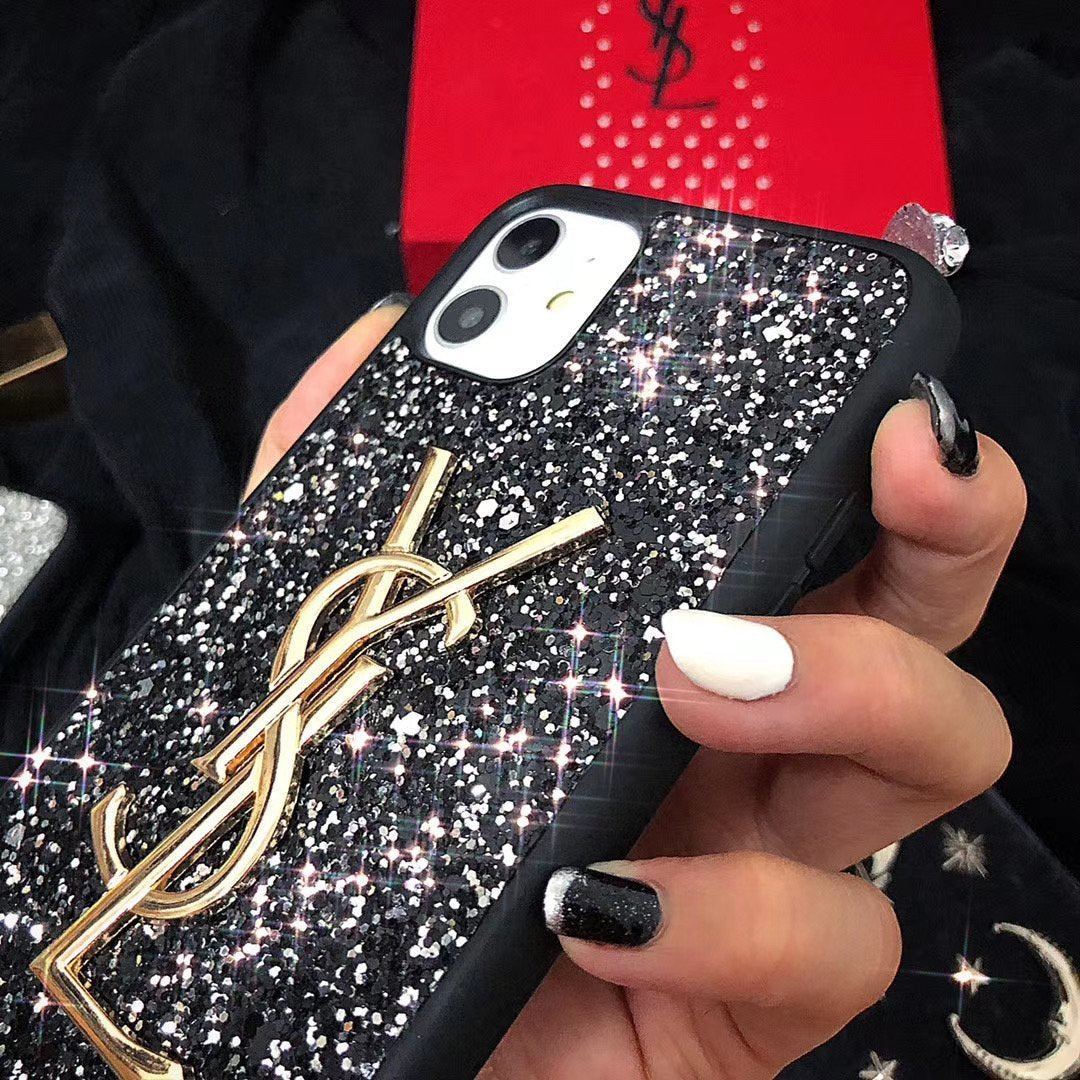 Coque de téléphone scintillante pour iPhone