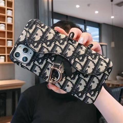 Transparent DD Fashion Embroidery Phone Case For iPhone