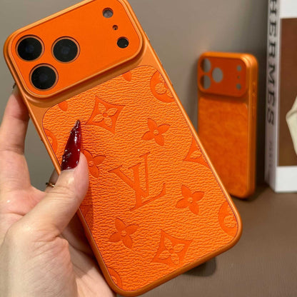Coque de téléphone motif orange sophistiqué