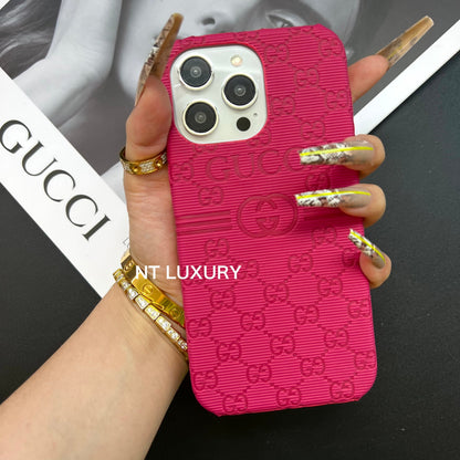 Bunte Designer-Handyhülle (Magenta)