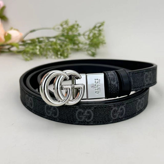 Floral Design Good Belt (Black)