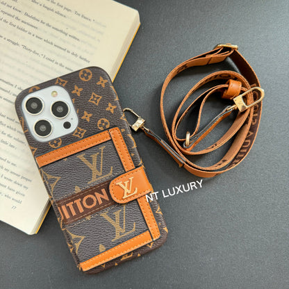 Sac à main mignon traditionnel avec corde pour Samsung (3 Pièces)