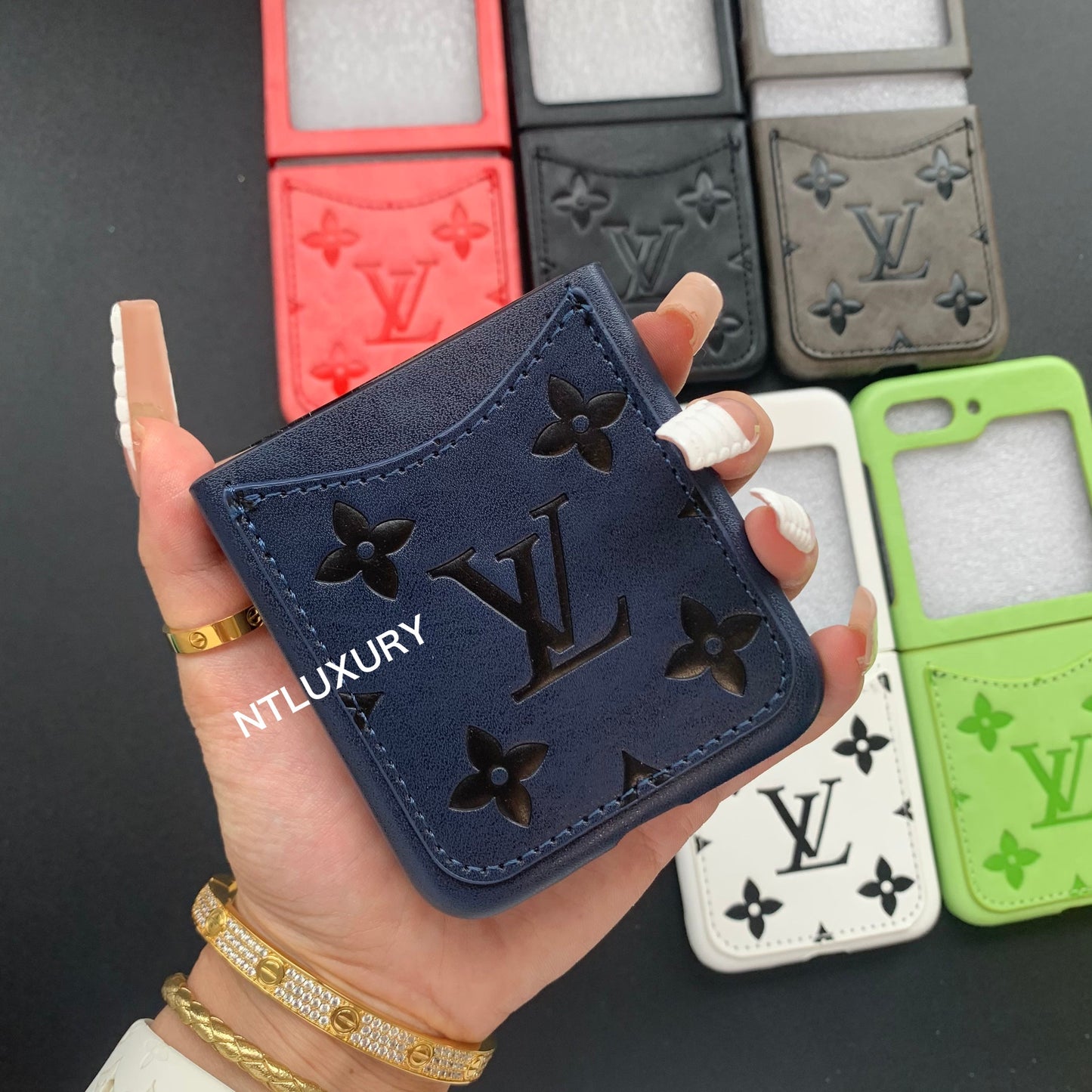Press Love Samsung Case For Z-Flip Series with Pocket