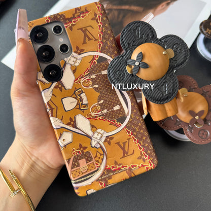 Coque Samsung Vivian Floral Love avec support Magsafe