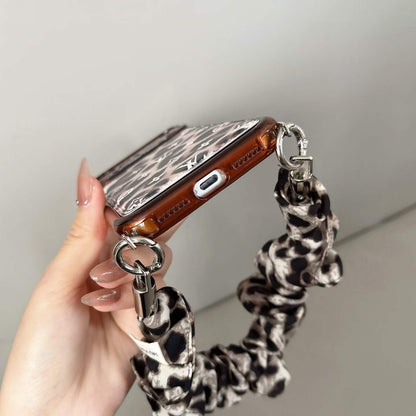 Leopard Love Fancy Phone Case With Strap