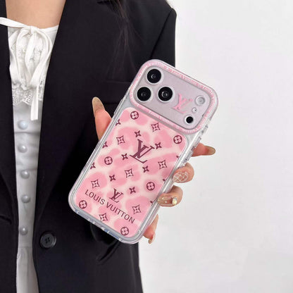 Pink Love Dots Design Fancy Phone Case