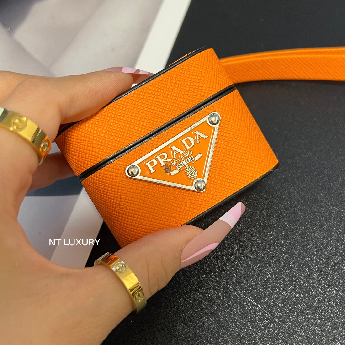 Étui Airpods mignon motif PD