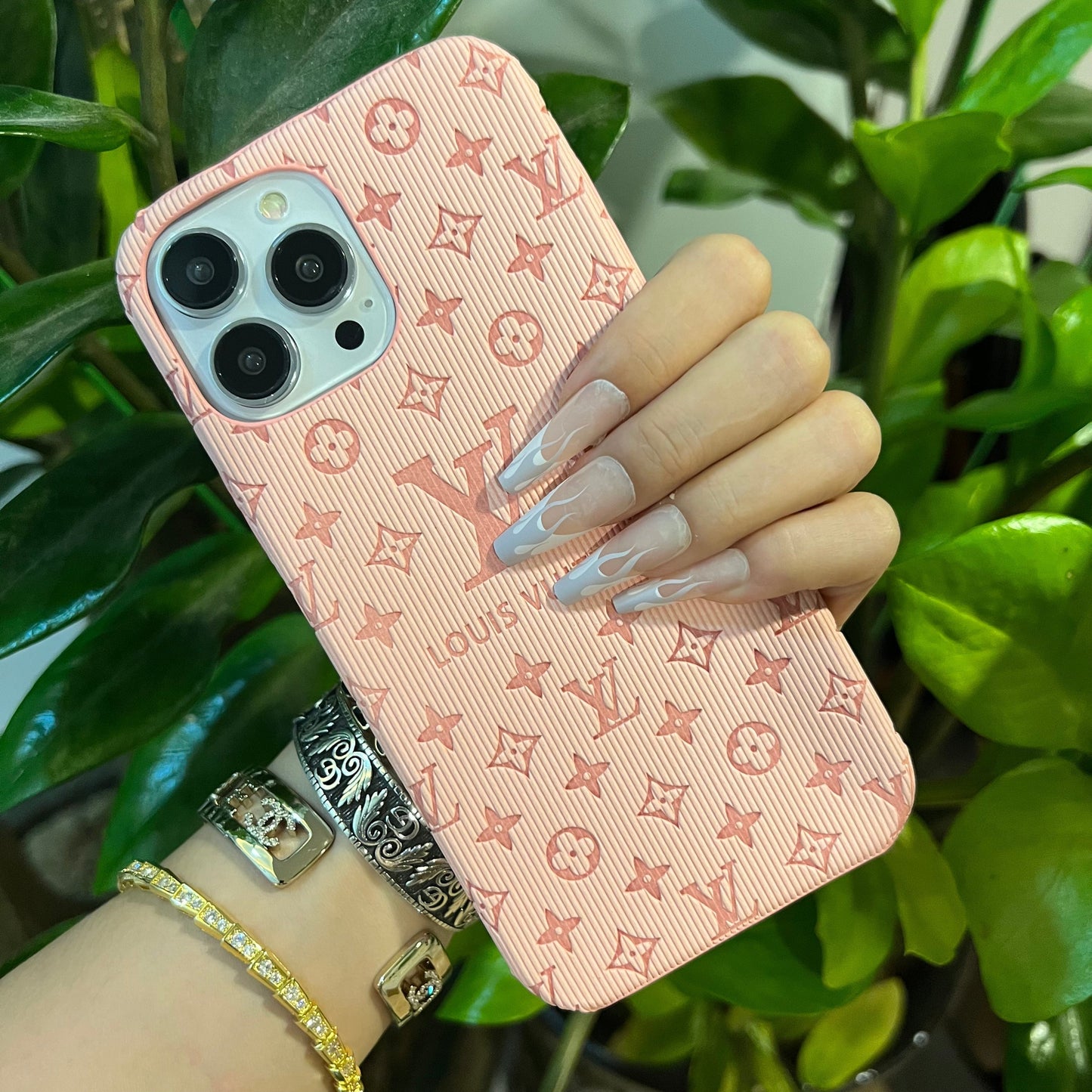Bunte Liebe Samsung Hülle (Pink)