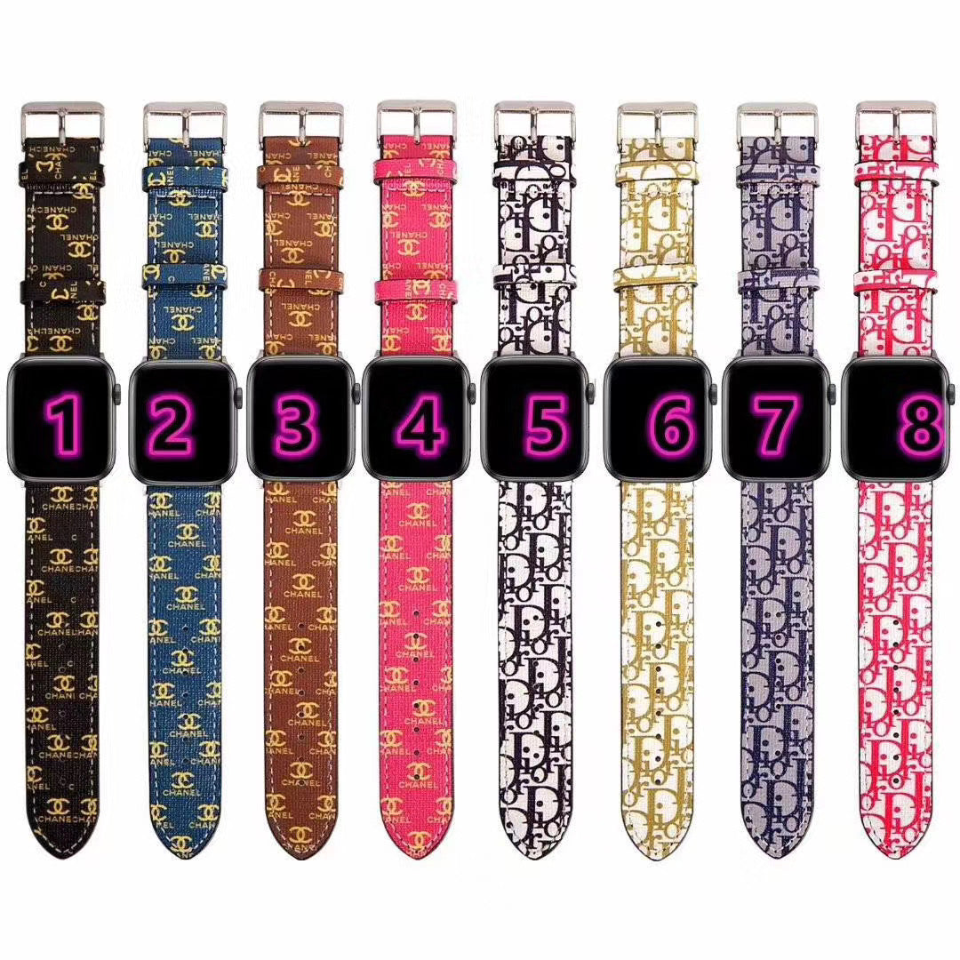 Bracelet de montre fantaisie imprimé pour iWatch