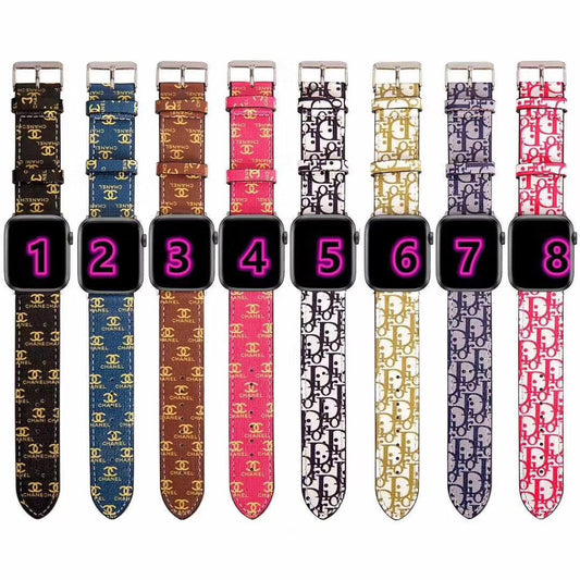 Bracelet de montre fantaisie imprimé pour iWatch