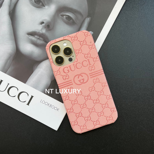 Coque de téléphone colorée au design élégant (Rose)