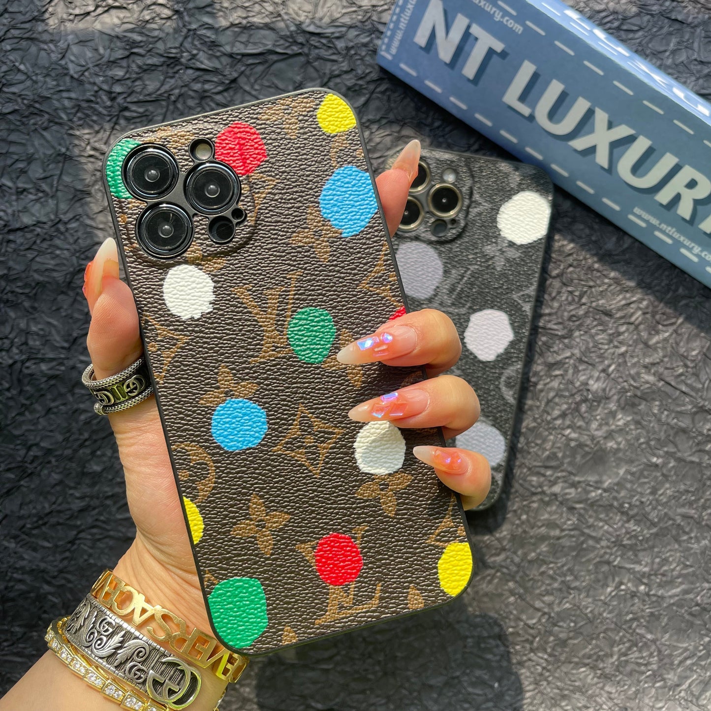 Yayoi Kusama Dots Love Phone Case For iPhone
