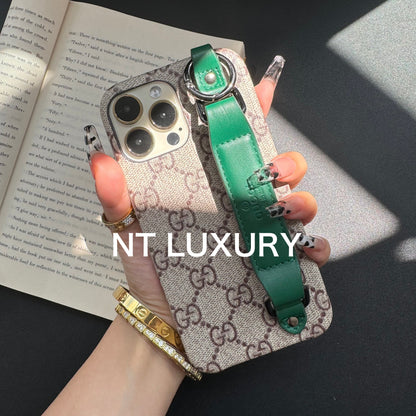 Étui de téléphone à la ceinture en cuir traditionnel (bon)
