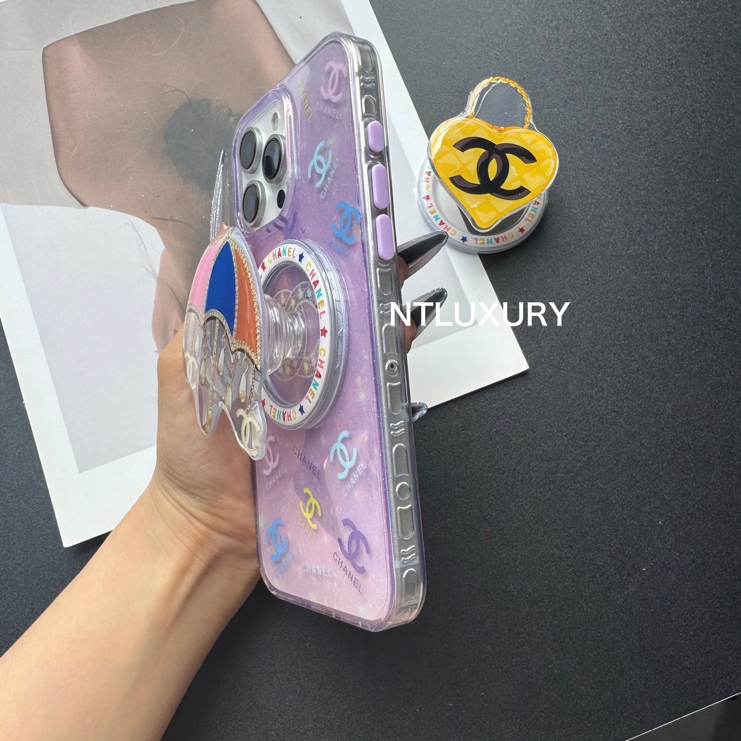 Purple Cool Case with MagSafe Holder
