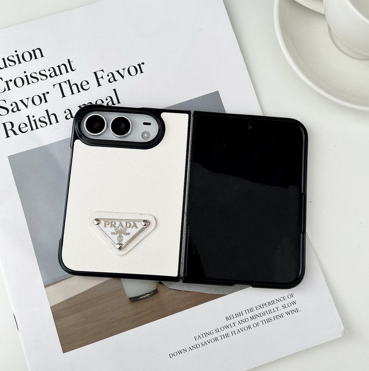 PD Imitating Carbon Fiber Design Phone Case For iPhone Duo