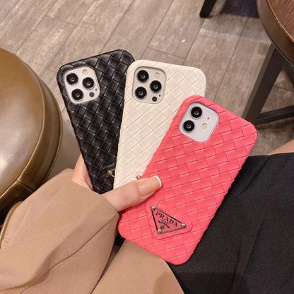 Knitted Printed Phone Case For iPhone
