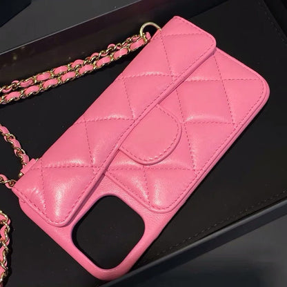 Étui tendance en cuir pour iPhone