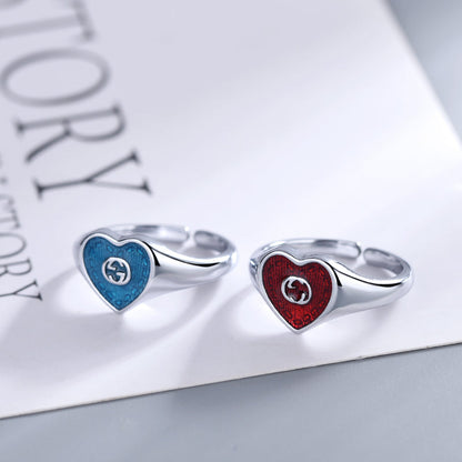 Herzförmiger offener Ring