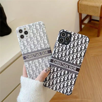 Letter Printed Phone Case For iPhone