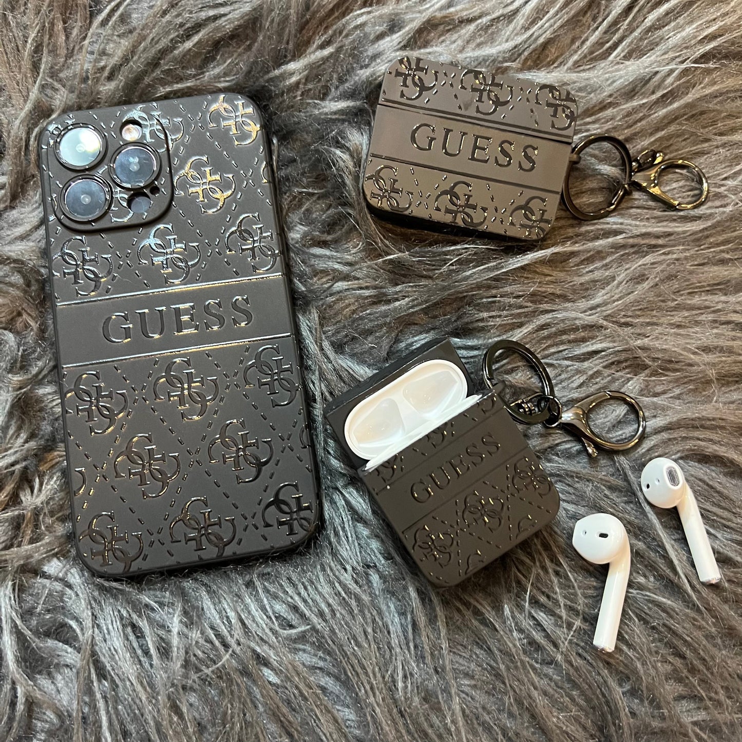 Étui AirPods Tendance Noir (M GU)