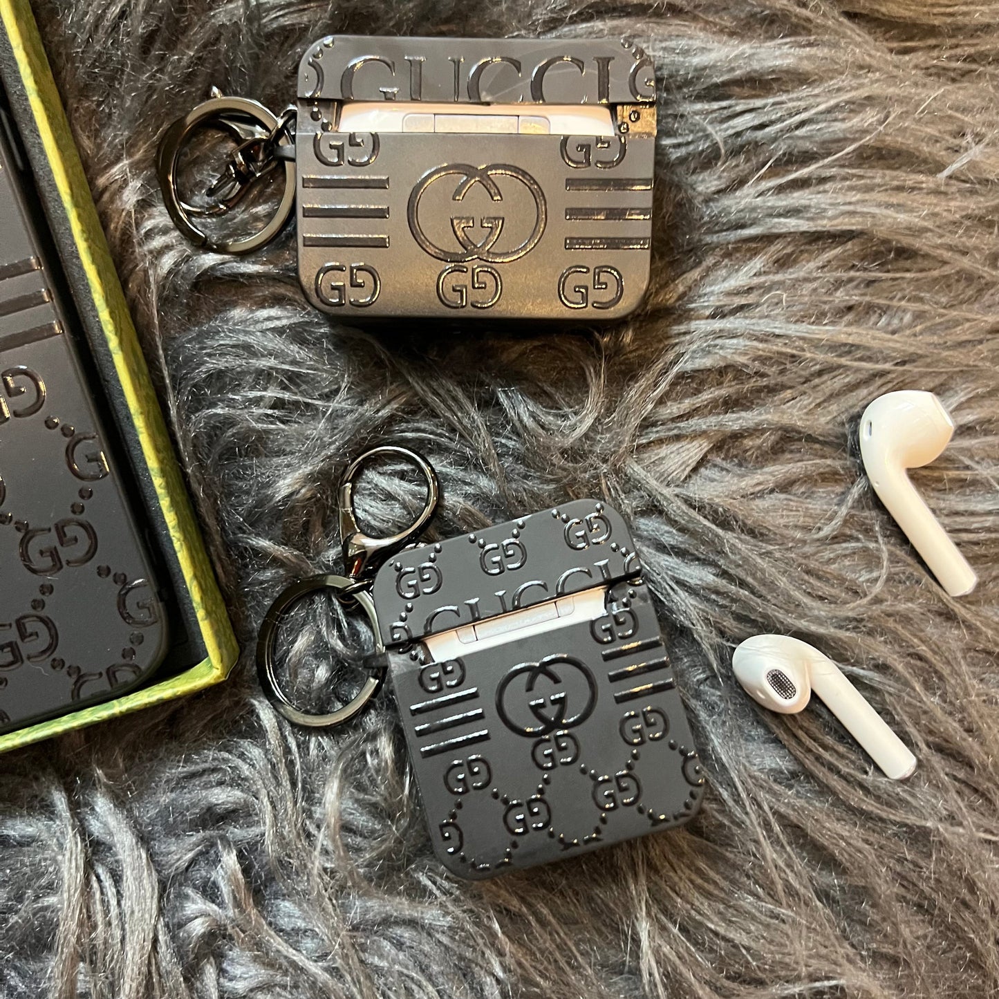 Étui AirPods Tendance Noir ( G )