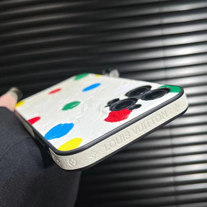 Yayoi Kusama Dots Love Handyhülle für iPhone