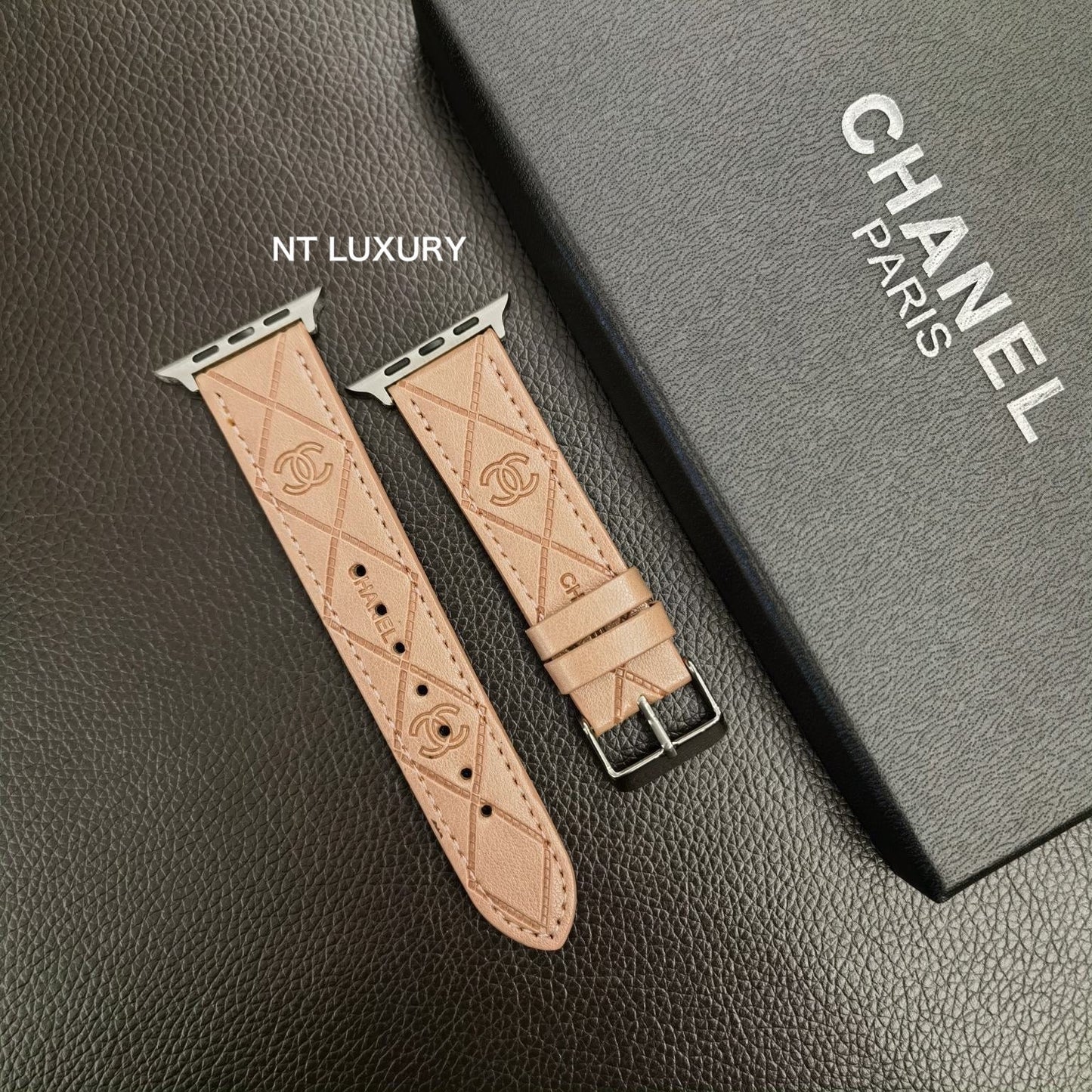 Joli bracelet de montre en similicuir pour iWatch
