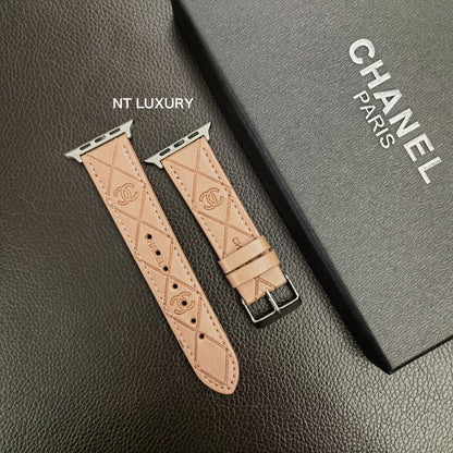Joli bracelet de montre en similicuir pour iWatch