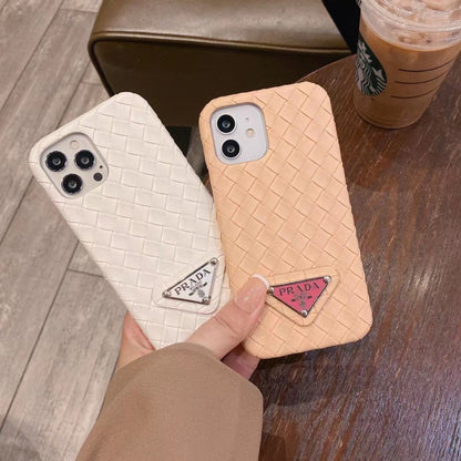 Knitted Printed Phone Case For iPhone