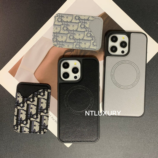 Coque de téléphone MagSafe avec porte-cartes (Colombe)