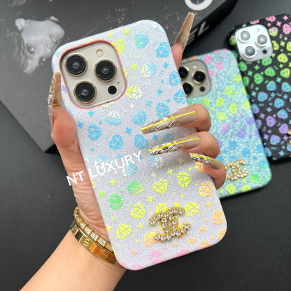 Diamond Design CC iPhone Case