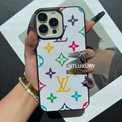 Coque de téléphone Amour traditionnel (Grand amour fantaisie - Blanc)