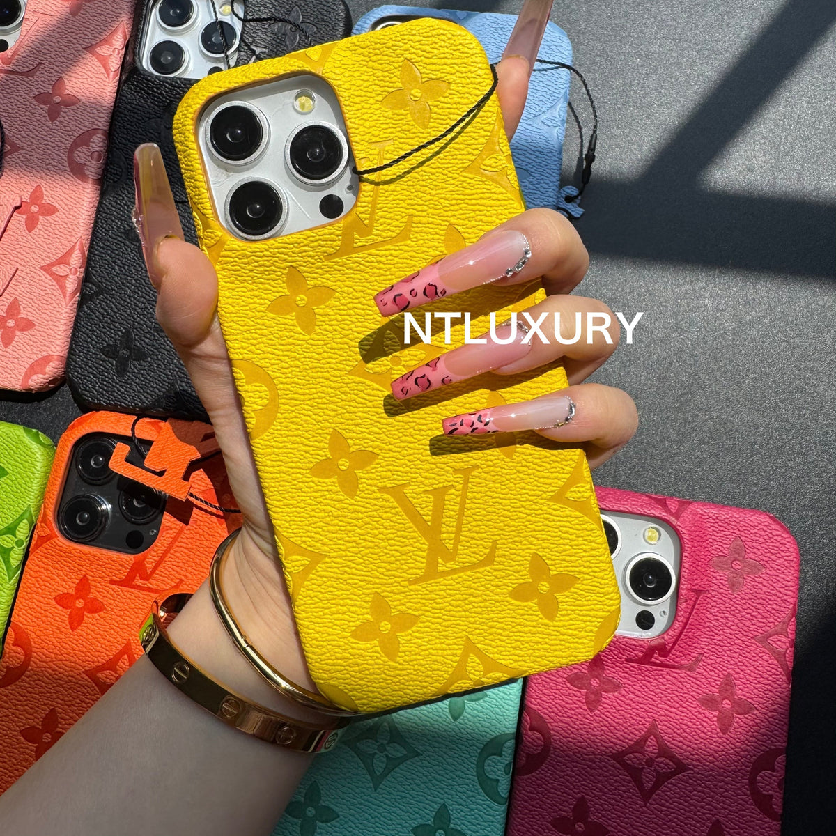 Coque iPhone Amour Arc-en-ciel