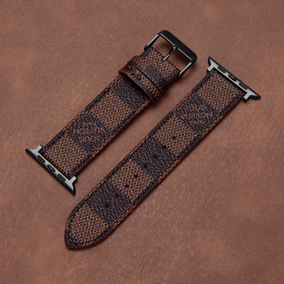 Klassisches handgefertigtes Lederarmband für Apple Watch