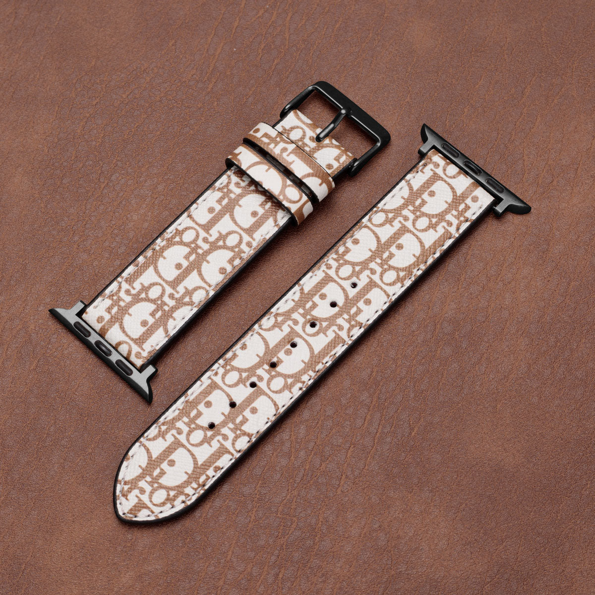Klassisches handgefertigtes Lederarmband für Apple Watch
