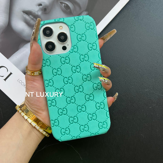 Coque de Téléphone Colorée et Esthétique (Vert Menthe)