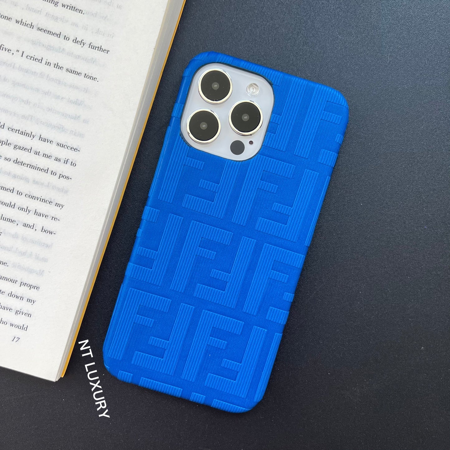 Farbenfrohe Spaß Samsung Hülle (Blau)