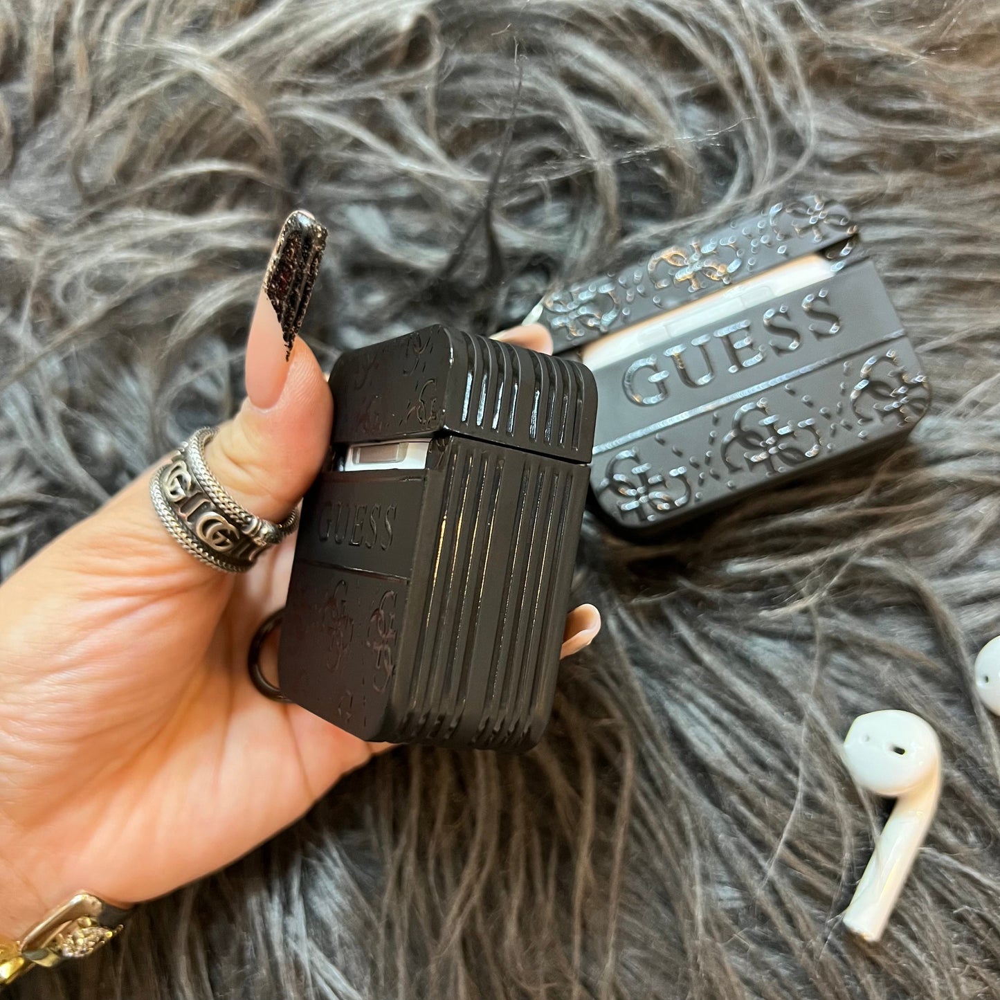 Étui AirPods Tendance Noir (M GU)