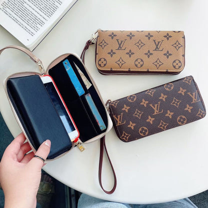 Vintage Floral Printed Phone Bag For All iPhone